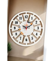 Makine Mühendisi Duvar Saati 40cm 006 (Beyaz)