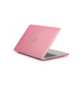 Apple Macbook Pro 16.2 2023 A2780 Uyumlu Zore MSoft Mat Kapak (Pembe)