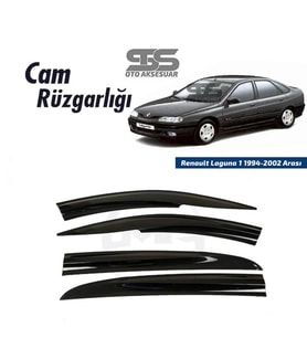 Cam Rüzgarlığı Renault Laguna 1 1994-2002 Arası Mügen Tip Piano Black