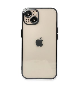 Apple İphone 14 Plus Kılıf Razer Lensli Silikon - Siyah