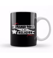 Stranger Things Is My Religion Kupa Bardak Porselen