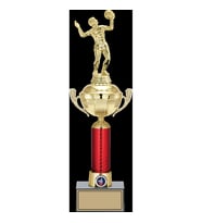 ODAK KUPA - Figürlü Kupalar - Voleybol Kadın Figürlü Kupalar FG-054 B - 44 cm