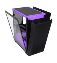 POWERBOOST PB-P2252BP 4-ARGB Fanlı Gaming Mid-Tower PC Kasası Mor-Siyah