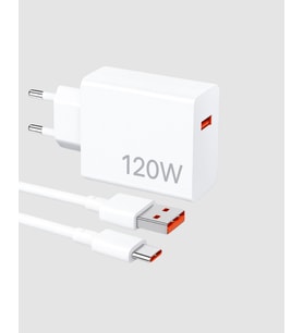 Turbo 120W Hızlı Şarj Cihazı Type-C Kablolu