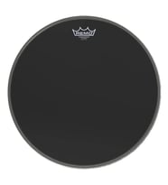 REMO P3-1016-ES Powerstroke 3 Ebony Kick Derisi (16")  Küçük Kickler İçin Siyah Deri