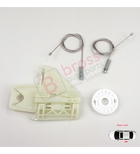 Skoda Octavia MK2 A5 1Z 2004-2013 4/5-Kapı 1Z0839655 İçin Elektrikli Arka Sol Cam Kriko Tamir Seti