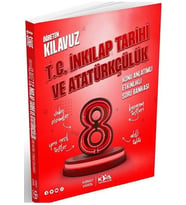 8. Sınıf T.C. İnkılap Tarihi ve Atatürkçülük Öğreten Kılavuz Konu Anlatımlı Etkinlikli Soru Bankası KVA Yayınları