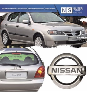 Nissan Almera Arka Amblem-Arma Logo 2002-2005