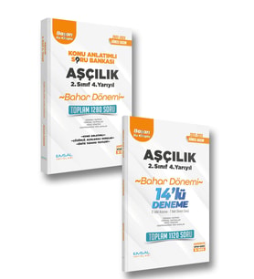 Emsal Yayınları Açıköğretim Bahar Dönemi-aşçılık 2.sınıf 4.yarıyıl Konu Soru Deneme 598 Sayfa (Çok Renkli)