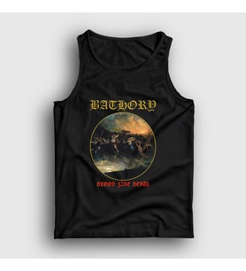 Presmono Unisex Siyah Blood Fire Death Bathory Atlet 376757tt