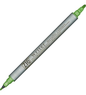 ZIG DAVETİYE KALEMİ METALİK AÇIK YEŞİL 800-128