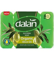 Dalan Gliserinli Bakım Sabunu Organik Zeytinyağı 4X150 Gr