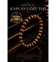 Erkek Kaplan Gözü Doğal Taş Bileklik Koruma Enerjisi ve Özgüven Taşı
