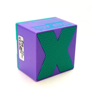 Fio Plus FP-X1 Mini Bluetooth Hoparlör (Mor-Mavı)