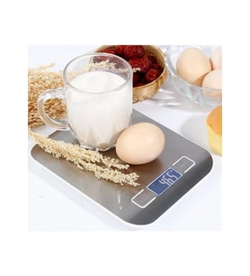 Metal Dijital Mutfak Terazisi Hassas Tartı 5 Kg Crown (5680)