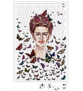 Frida Kahlo Kelebekler Puzzle 240 Parça Yapboz
