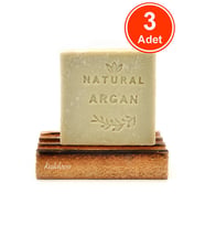 Argan Yağı Sabunu El Yapımı Doğal 120 G x 3 Adet