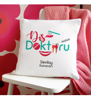 Kişiye Özel Diş Doktorlarına Özel Yastık