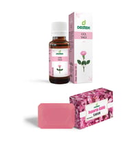 Destek Gül Yağı 20 ml + Isparta Gülü Sabunu 150 g (2'li Set)