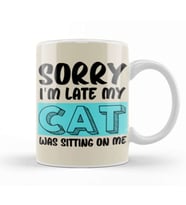 Funny Cat Lover Gifts For   Men Kids Kupa Bardak Porselen