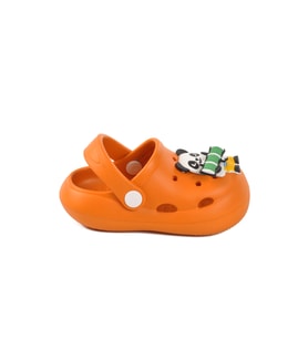 Turuncu Unisex Çocuk Sabo Terlik Yumurcak B (Turuncu)