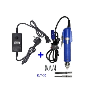 KLT-3C Elektrikli Teknik Servis Tornavida Seti Uç ve Adaptör Dahil
