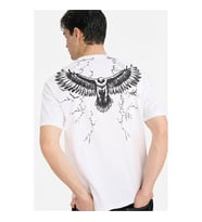 Defacto Boxy Fit Beyaz Erkek T-Shirt F8170AX/WT34