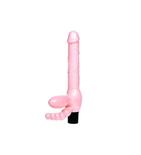 Çift Taraflı Strapon Belden Bağlamalı G-Spot Vibratör anl tıkac
