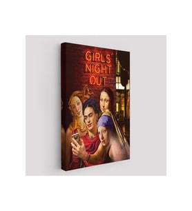 Kızlar Gecesi Girls Night Out Dekoratif Duvar Tablosu-6112