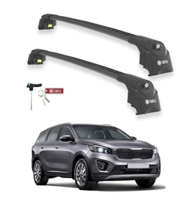 Turtle Kia Sorento Prime (Um) 2015-2020 Ara Atkı Air2 Siyah