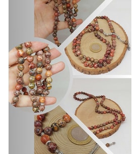 Jasper Taşı 99luk Tesbih 8.5mm (53086)