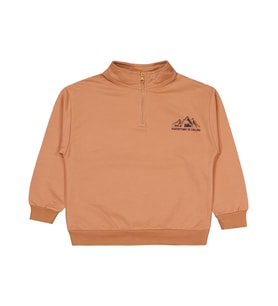 Civil Boys Mountaın Baskılı 10-13 Yaş Sweatshirt - Turuncu