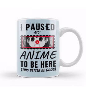 Sarcasm Funny Anime And Manga Otaku Lover Gift Kupa Bardak Porselen