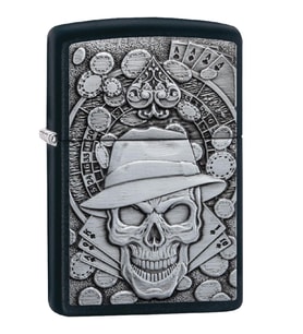 Zippo Çakmak 218 Gambling Skull 49183-078935