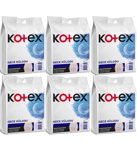 Kotex Gece Külodu / Külot Standart Beden Yoğun ReGl Dönemine Özel 12 Li Set 6PK*2