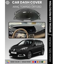RENAULT SCENIC 3 (2009-2016) Torpido Örtüsü Ön Göğüs Koruma Torpido Koruma Tam Uyum Çatlamayı Önler