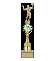 ODAK KUPA - Figürlü Kupalar - Voleybol Erkek Figürlü Kupalar FG-033 B - 41 cm