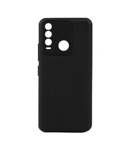 Tecno Spark 8T Kılıf Slim Soft Silikon Siyah