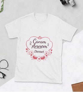 Canım Annem Baskılı Tshirt (Beyaz)