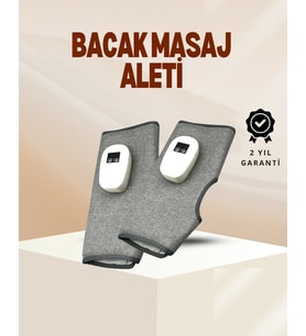 Kablosuz Isıtmalı Baldır Masaj Aleti – 3 Hava Basınçlı, Titreşimli Ve Sıcak Kompres Fonksiyonlu