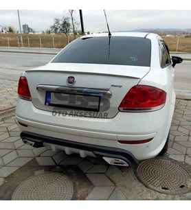 Fiat Linea Bagaj Üstü Spoiler Bagaj Çıtası Beyaz