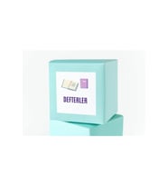 Defter Serisi Etiket Kare Mat Sticker Thank You Serisi 4.5 Cm (40 Adet)