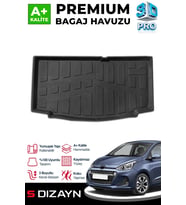 S-Dizayn Hyundai i10 3D Pro Bagaj Havuzu 2013-2019 A+ Kalite