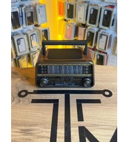 Çok Bantlı Minimal Retro Radyo Bluetooth FM AM SW USB TF Kart Destekli Hoparlör (Koyu Kahverengi)