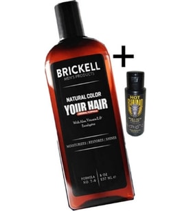 Brickell Erkeklere Saçsakal Beyazlıkgiderici 237 ml Şampuan + Hotrhino Seksperformans Kremi 60 ml