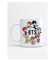 Bts Dna X Bt21 Baskılı Porselen Kupa Bardak