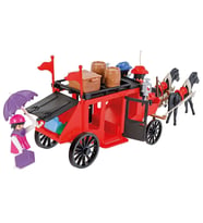 04 002 Mini Mekanik Seri 2 Posta Arabası -Pilsan Oyuncak