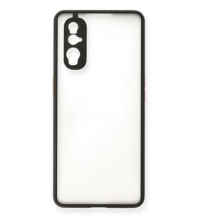 Find X2 Kılıf Montreal Silikon Kapak - Siyah