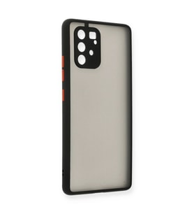 Samsung Galaxy A91 / S10 Lite Kılıf Montreal Silikon Kapak - Siyah