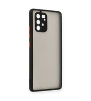 Samsung Galaxy A91 / S10 Lite Kılıf Montreal Silikon Kapak - Siyah